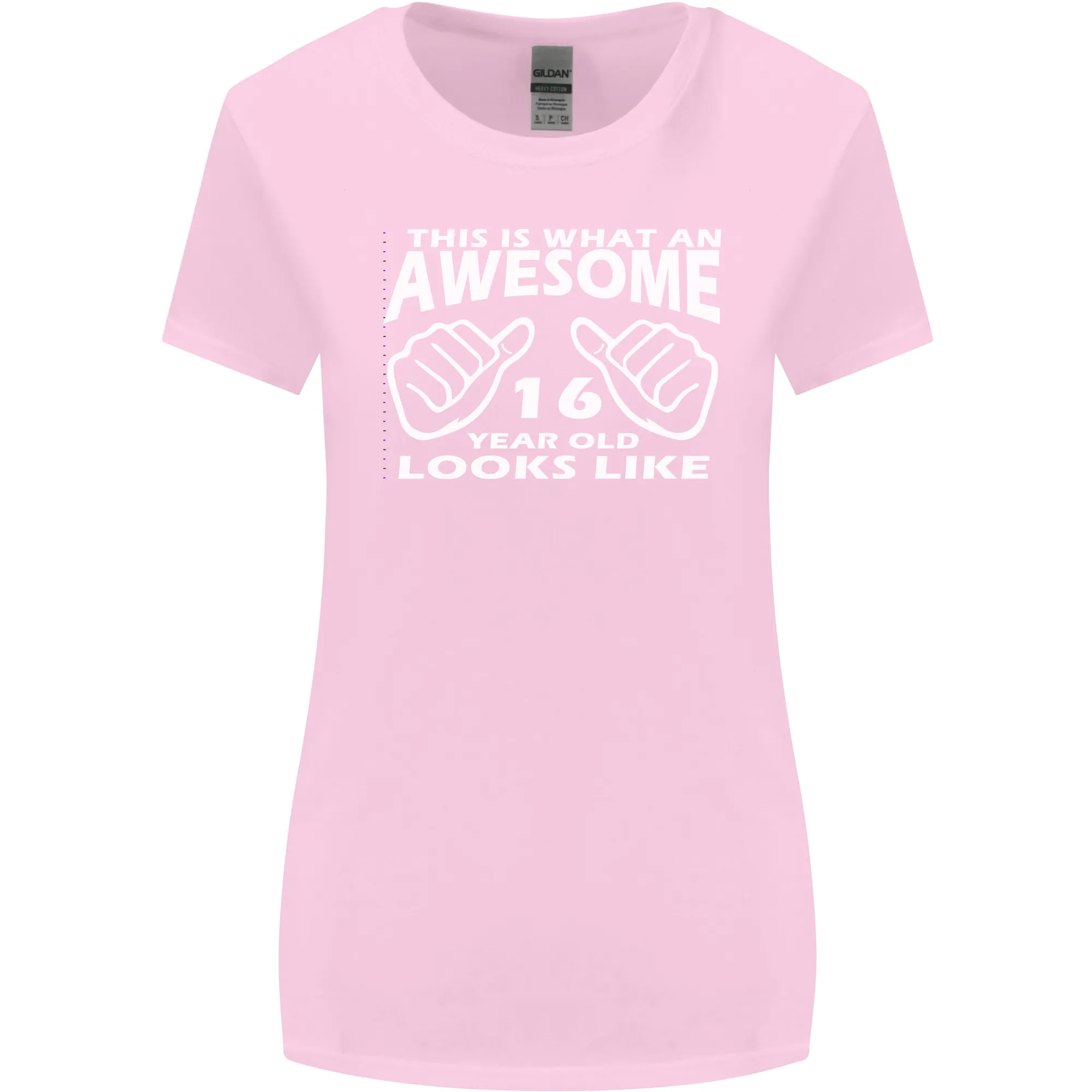 16th Birthday 16 Year Old This Is What Womens Wider Cut T-Shirt