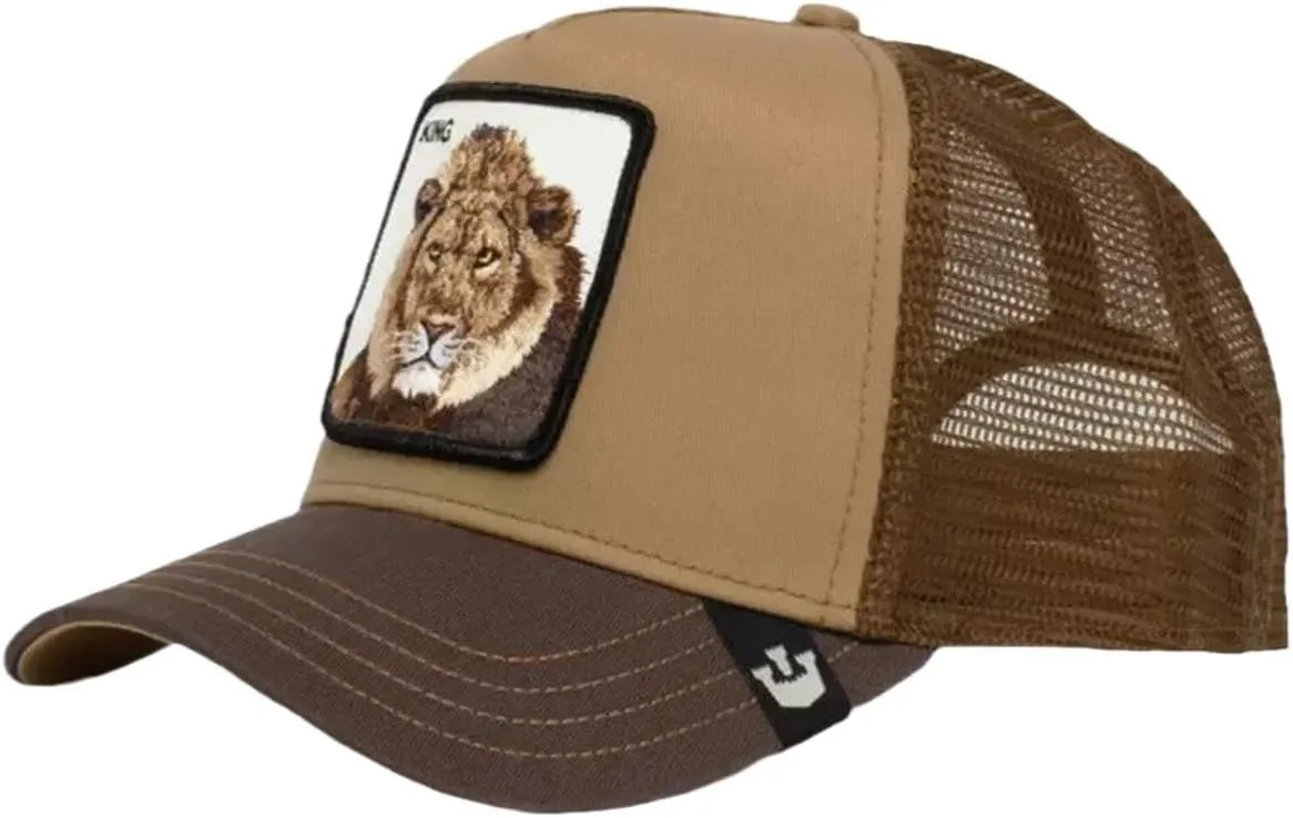 Animal Baseball Cap, Sun Protection mesh Embroidery, Truck Driver Black Panther, Rooster, Lion, Tiger and Eagle Pattern hat