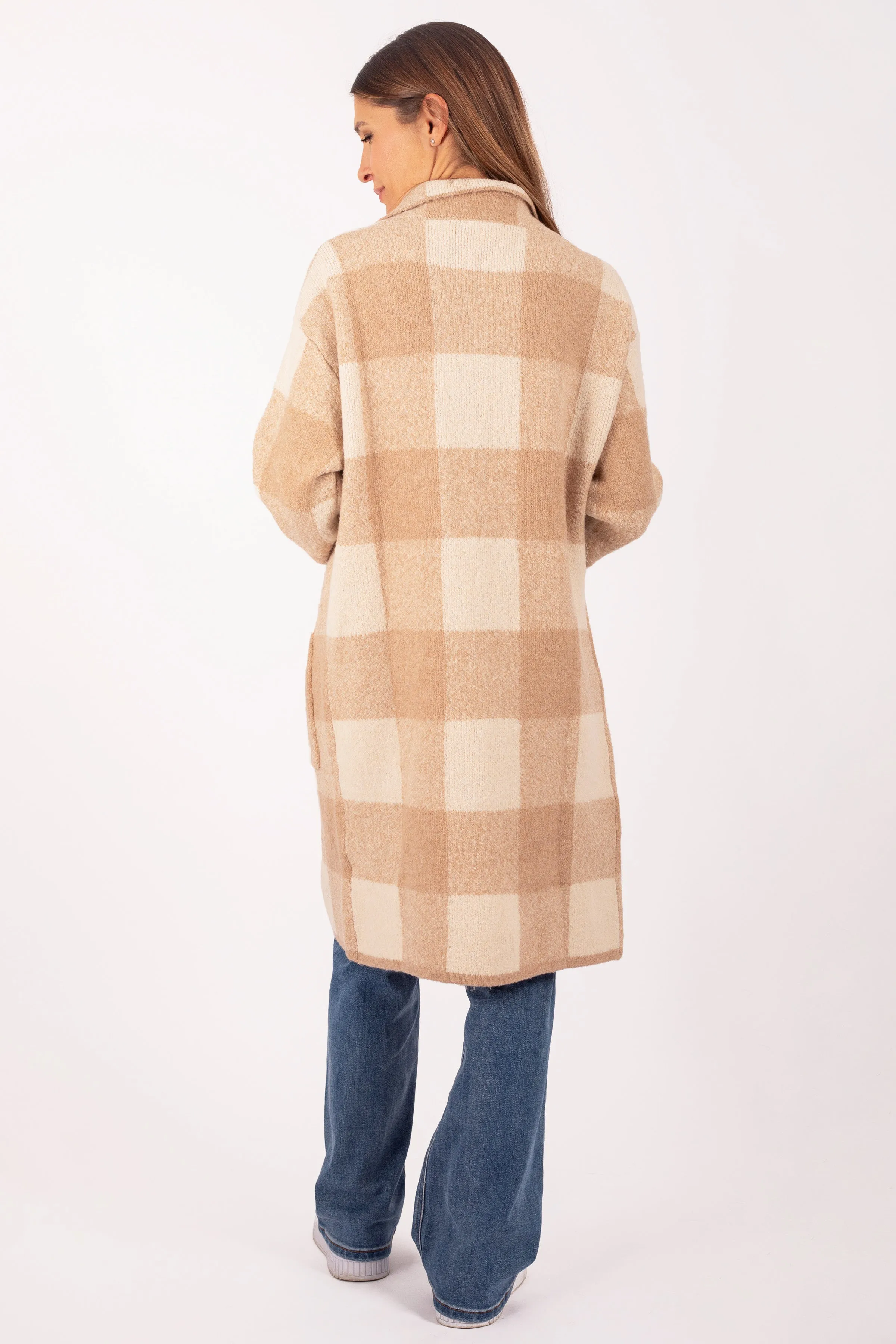 Ayla Checkered Cardigan - FINAL SALE