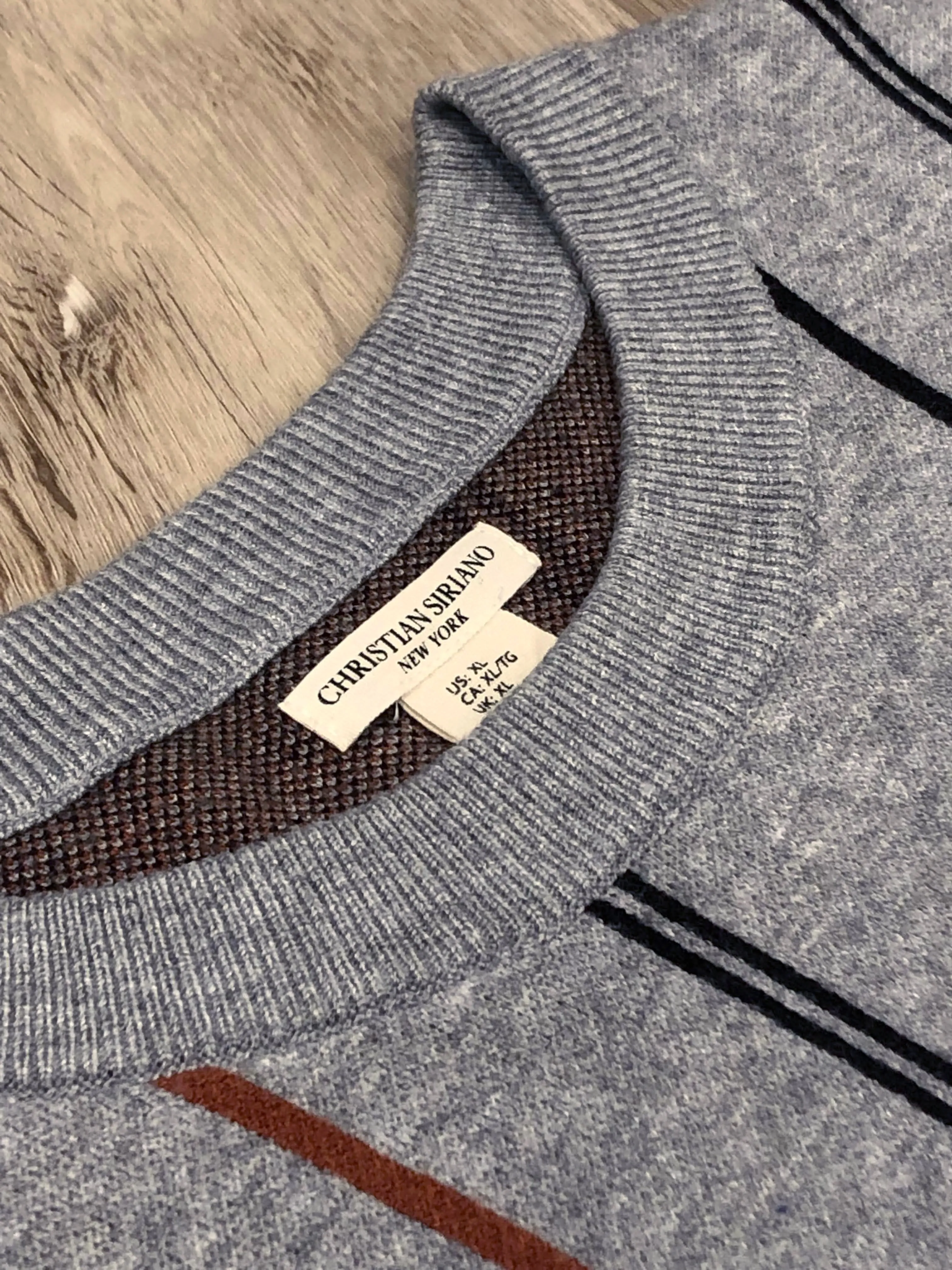 Christian Siriano Striped Sweater