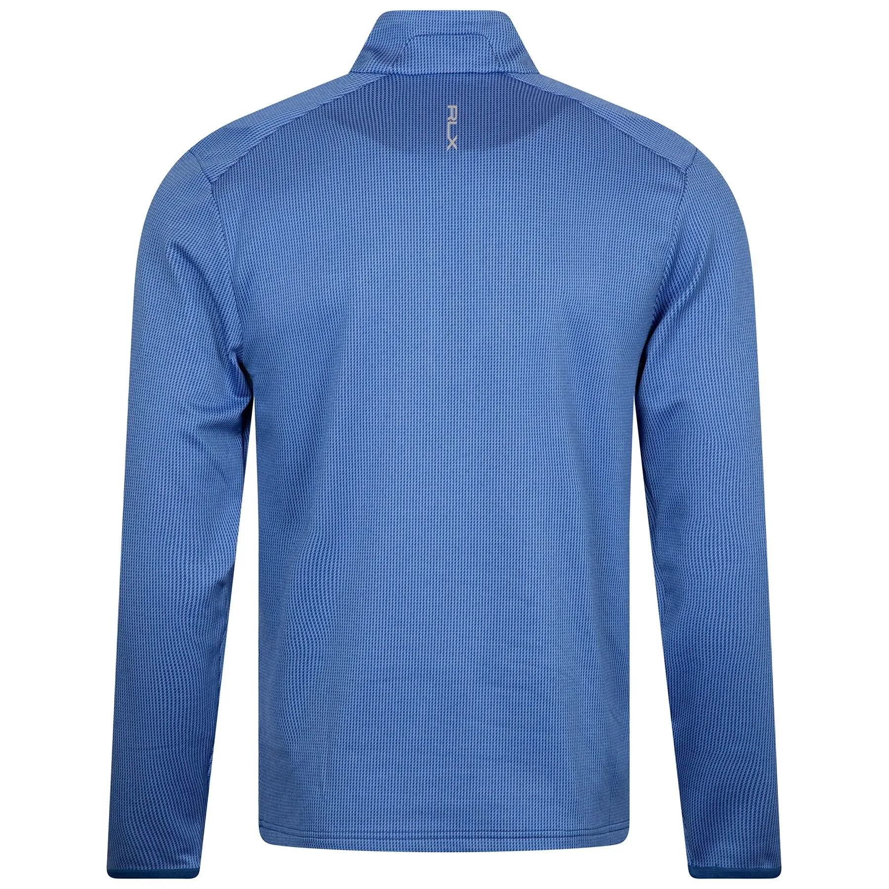 Classic Fit Houndstooth Jersey Pullover Beach Royal Frwy Houndstooth - SS24