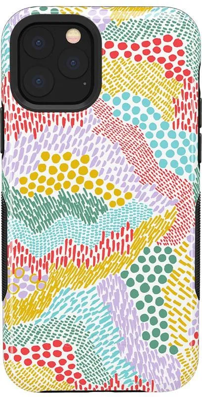 Color Me Happy | Pattern Colorblock Case