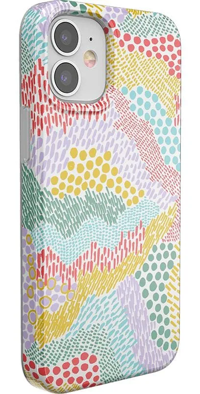 Color Me Happy | Pattern Colorblock Case