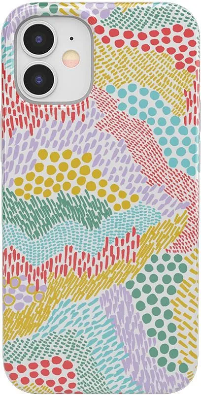 Color Me Happy | Pattern Colorblock Case