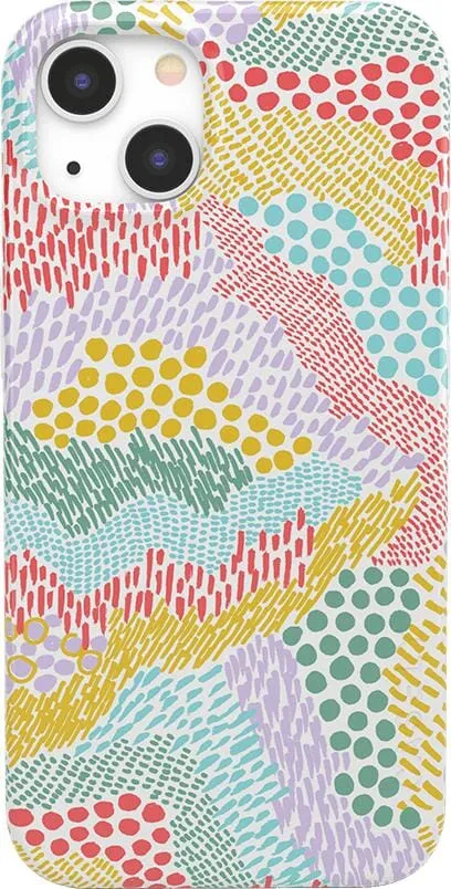 Color Me Happy | Pattern Colorblock Case