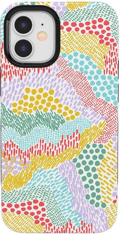 Color Me Happy | Pattern Colorblock Case
