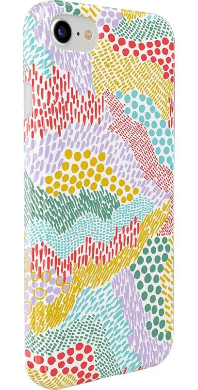Color Me Happy | Pattern Colorblock Case