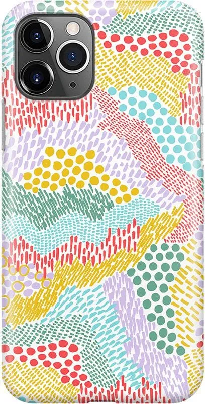 Color Me Happy | Pattern Colorblock Case
