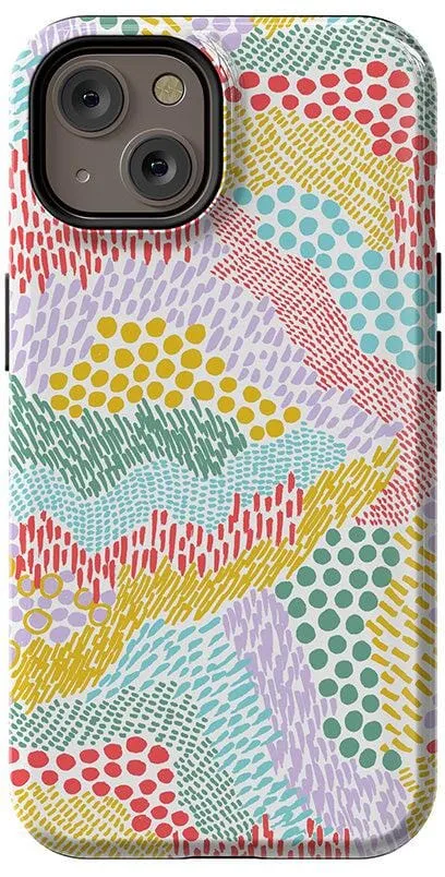 Color Me Happy | Pattern Colorblock Case