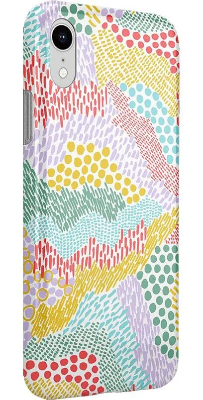Color Me Happy | Pattern Colorblock Case