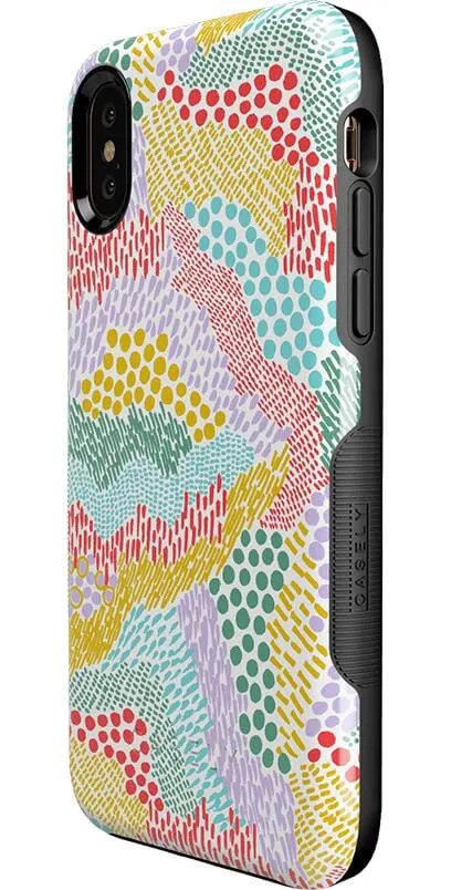 Color Me Happy | Pattern Colorblock Case