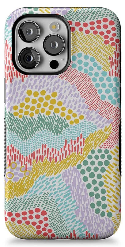 Color Me Happy | Pattern Colorblock Case