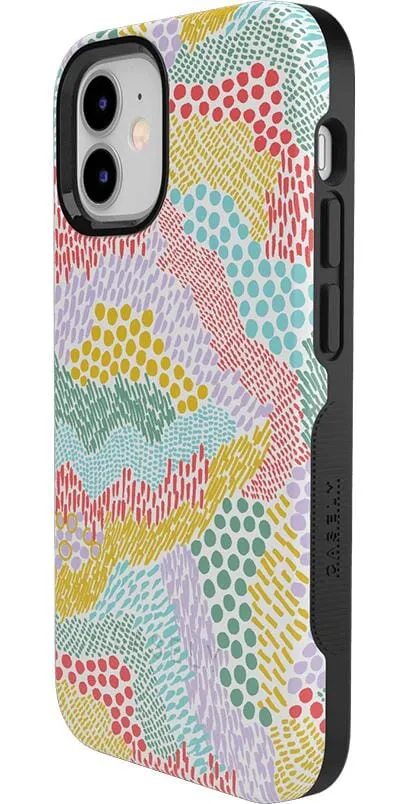 Color Me Happy | Pattern Colorblock Case