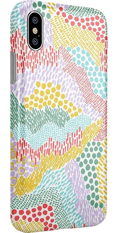 Color Me Happy | Pattern Colorblock Case