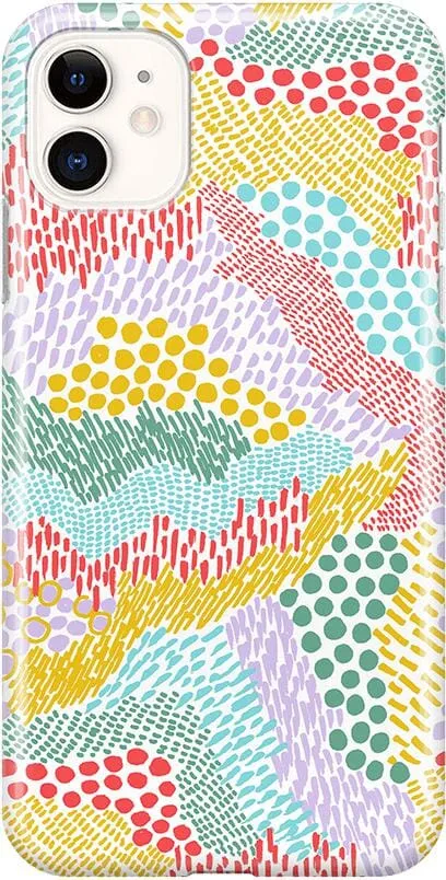 Color Me Happy | Pattern Colorblock Case