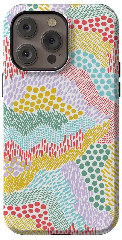 Color Me Happy | Pattern Colorblock Case