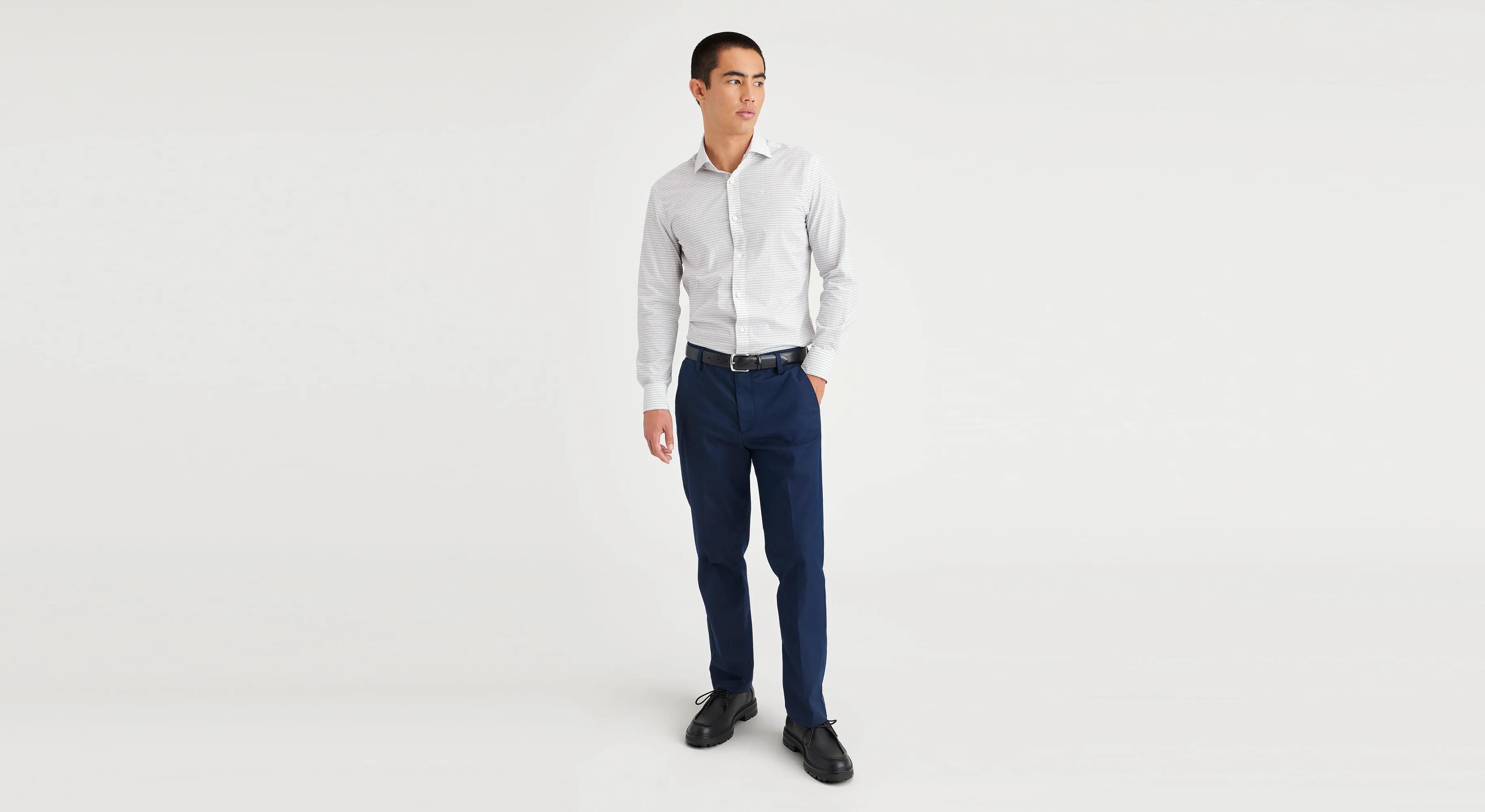 Crafted Button Up, Slim Fit
