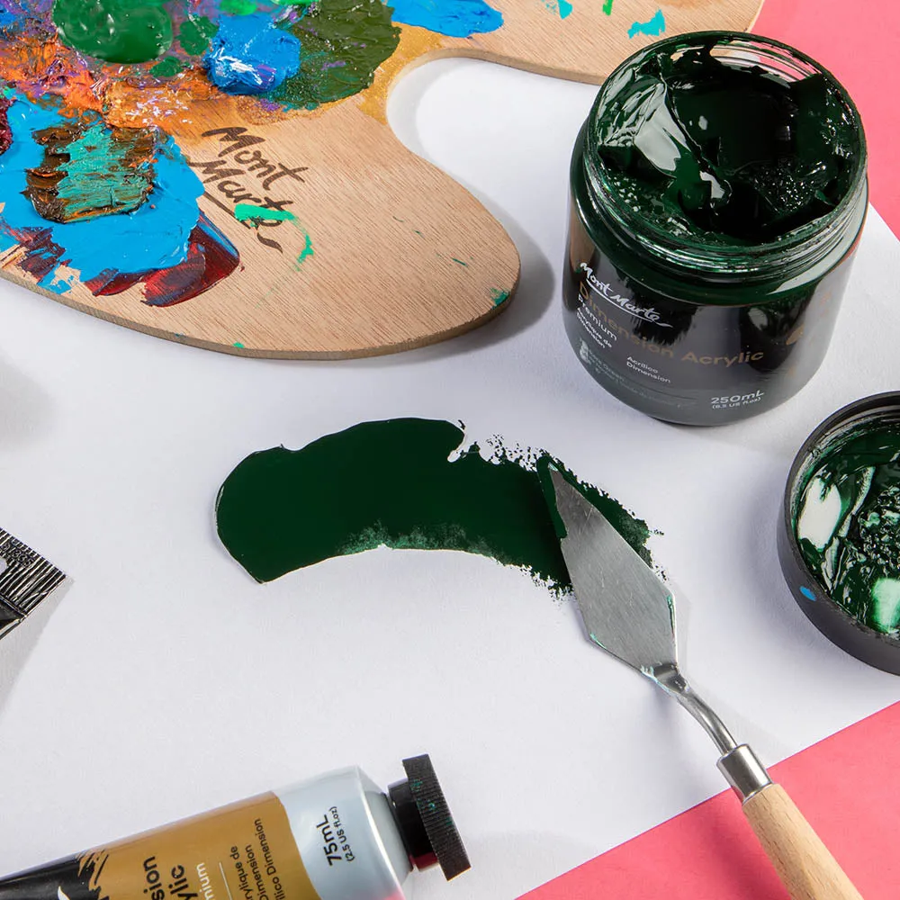 Dimension Acrylic Premium 250ml (8.5 US fl.oz) - Hookers Green Deep