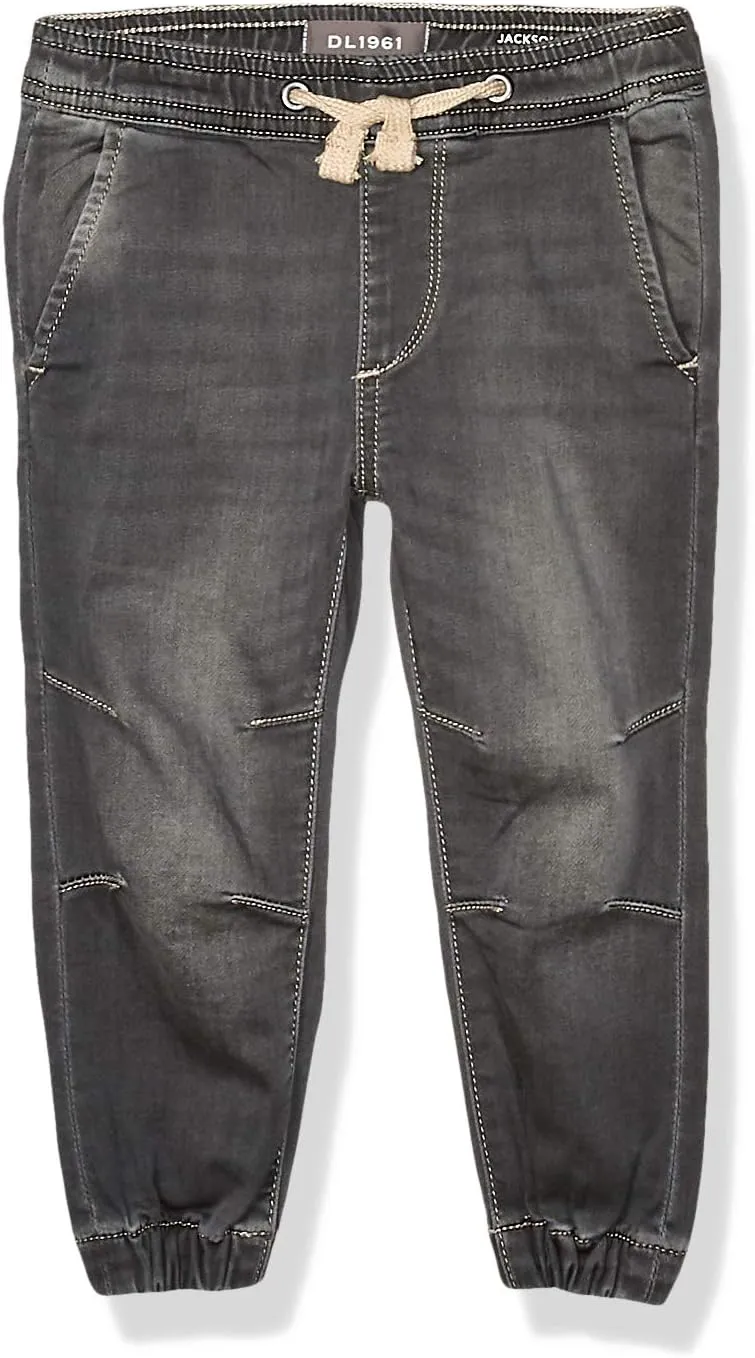 DL1961 Boys' Big Kid Toddler Jackson Stretch Jogger