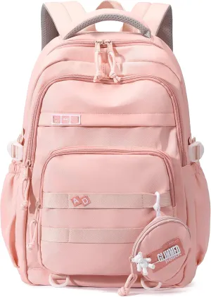 EKUIZAI Large Capacity Backpack for Girls Elementary School bag Middle School Bookbag for Teen Girls-Boys
