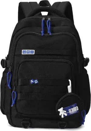EKUIZAI Large Capacity Backpack for Girls Elementary School bag Middle School Bookbag for Teen Girls-Boys