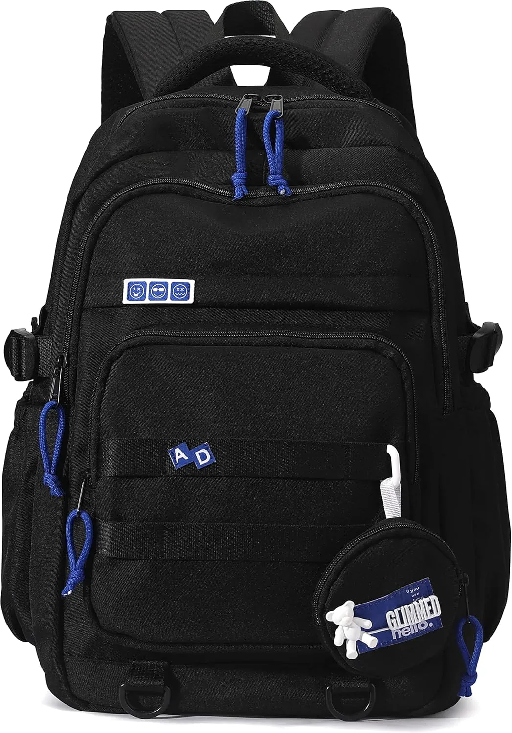 EKUIZAI Large Capacity Backpack for Girls Elementary School bag Middle School Bookbag for Teen Girls-Boys