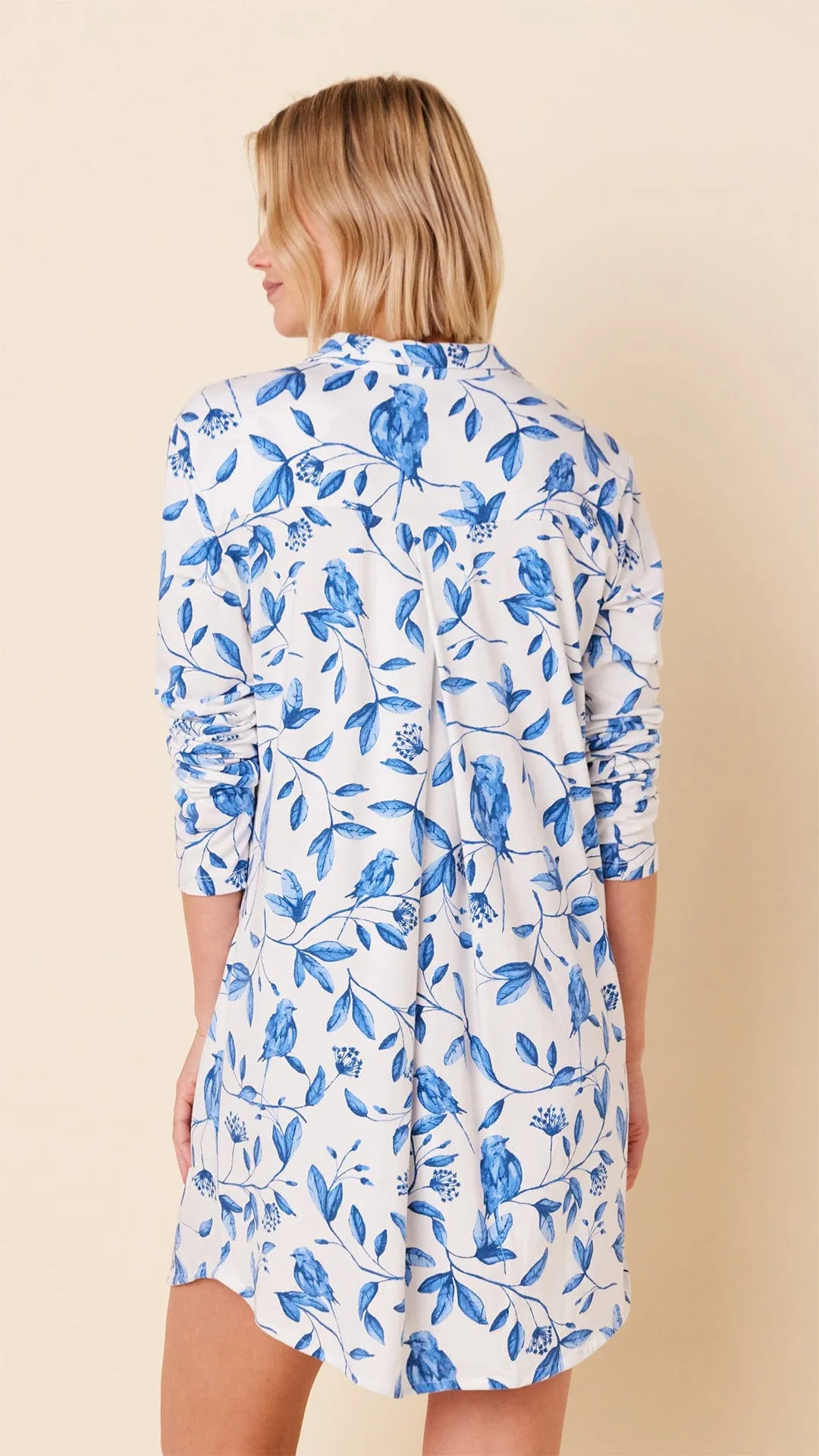 Feathered Friend Pima Knit Night Shirt