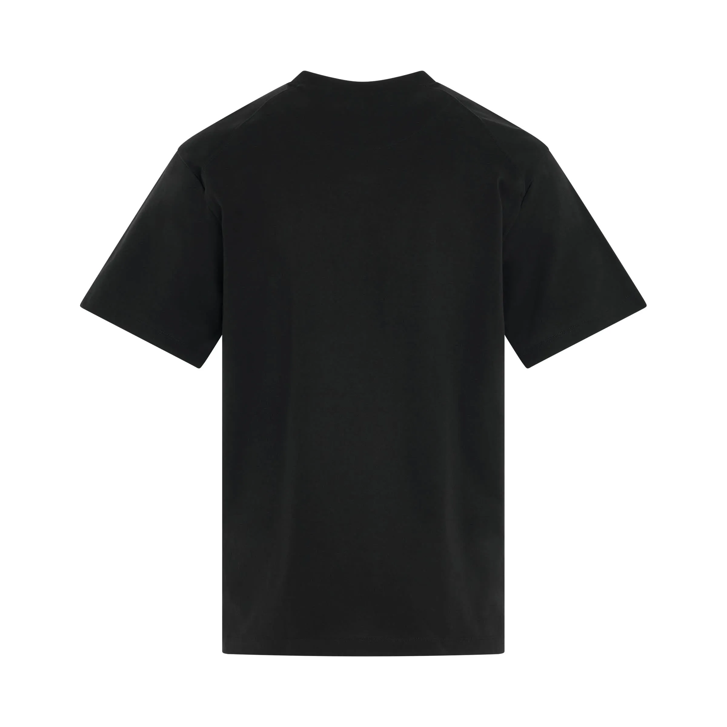 Flower Graphic T-Shirt in Black