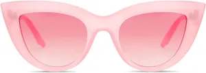 Freckles Mark Vintage Retro Cateye Sunglasses for Women Bold Colorful Cat Eye UV400 Protection