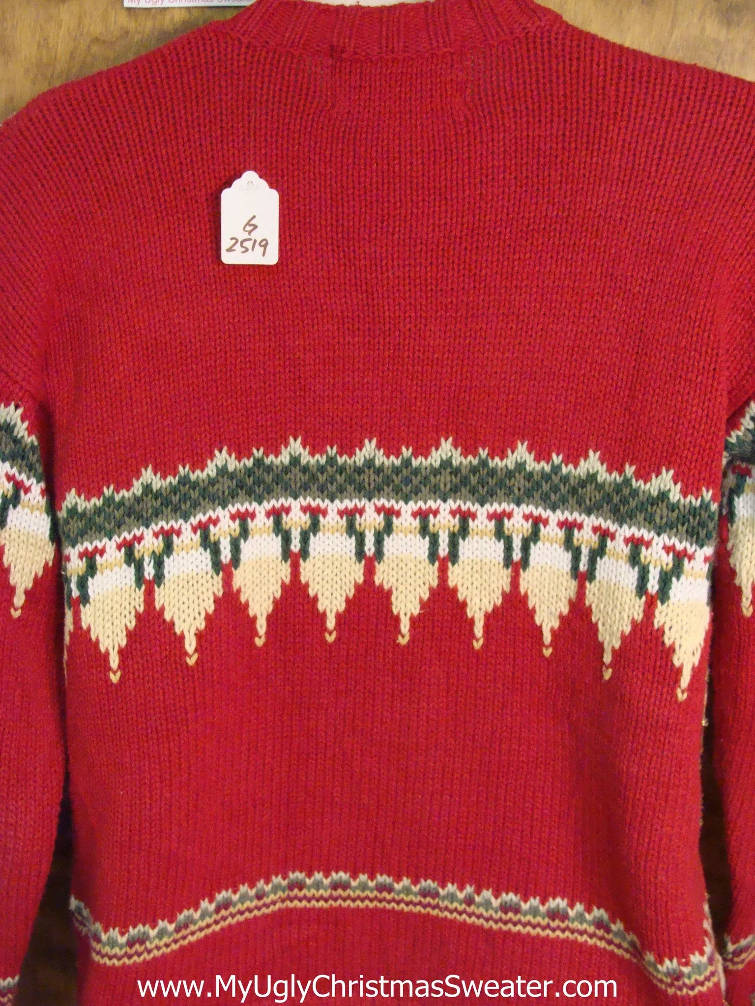 Gemetric Mess Light Up Cheesy Christmas Sweater