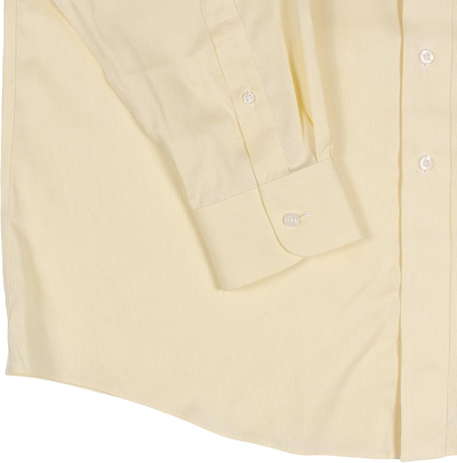 Gold Label Men's Point Collar Dress Shirt with Pocket Non-Iron Wrinkle-Resistant, Regular Sizes