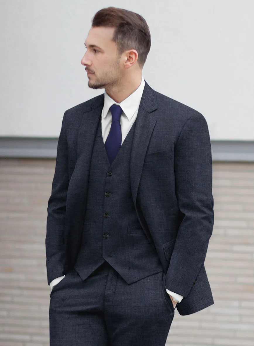 Hardy Minnis Blue Nailhead Wool Jacket