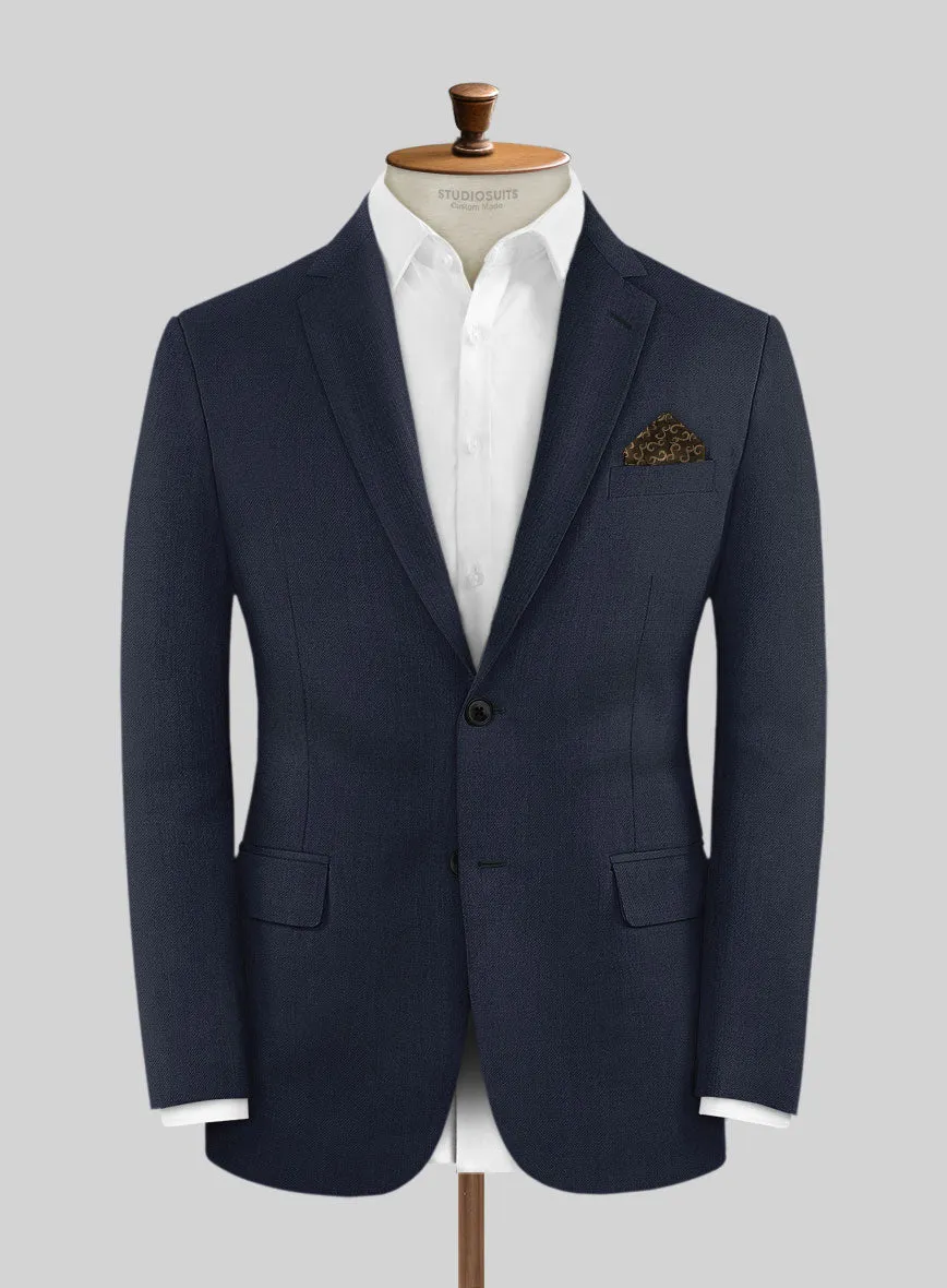 Hardy Minnis Mid Blue Twill Wool Jacket