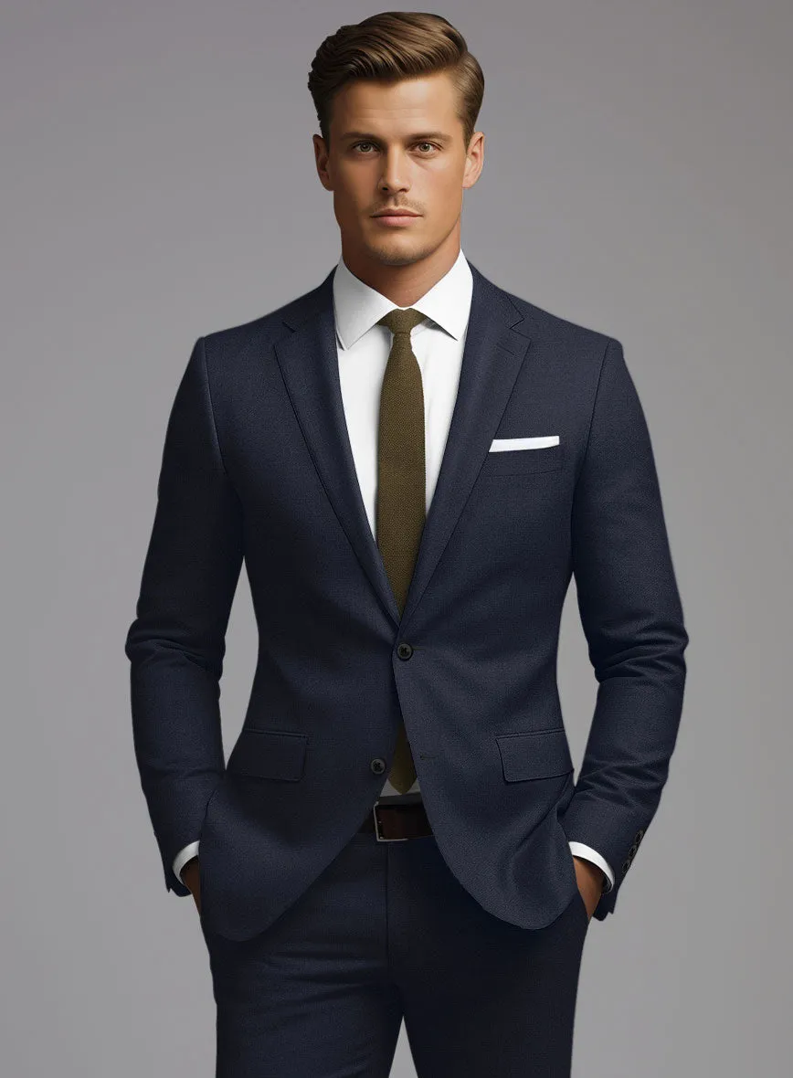 Hardy Minnis Mid Blue Twill Wool Jacket