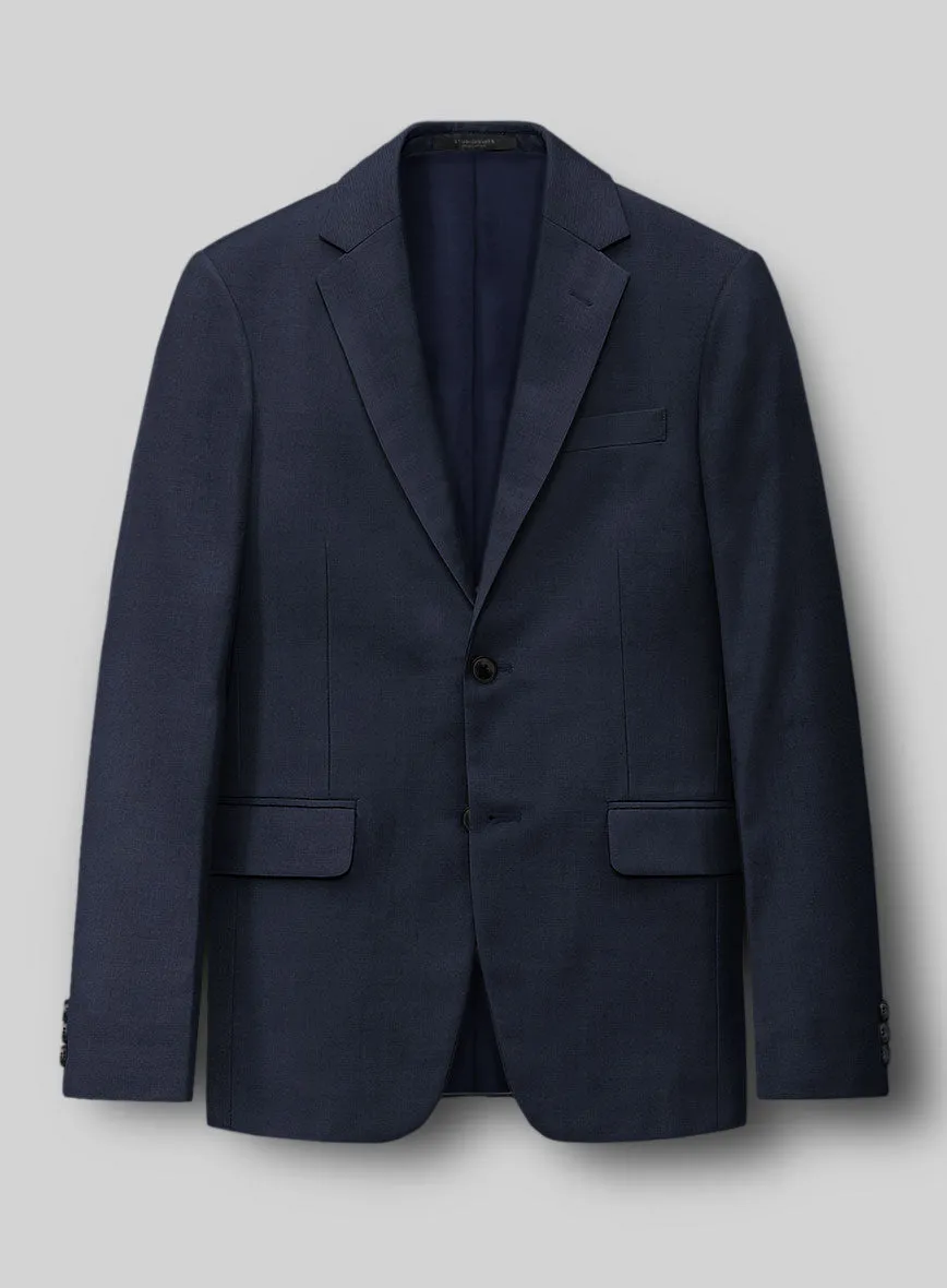 Hardy Minnis Mid Blue Twill Wool Jacket