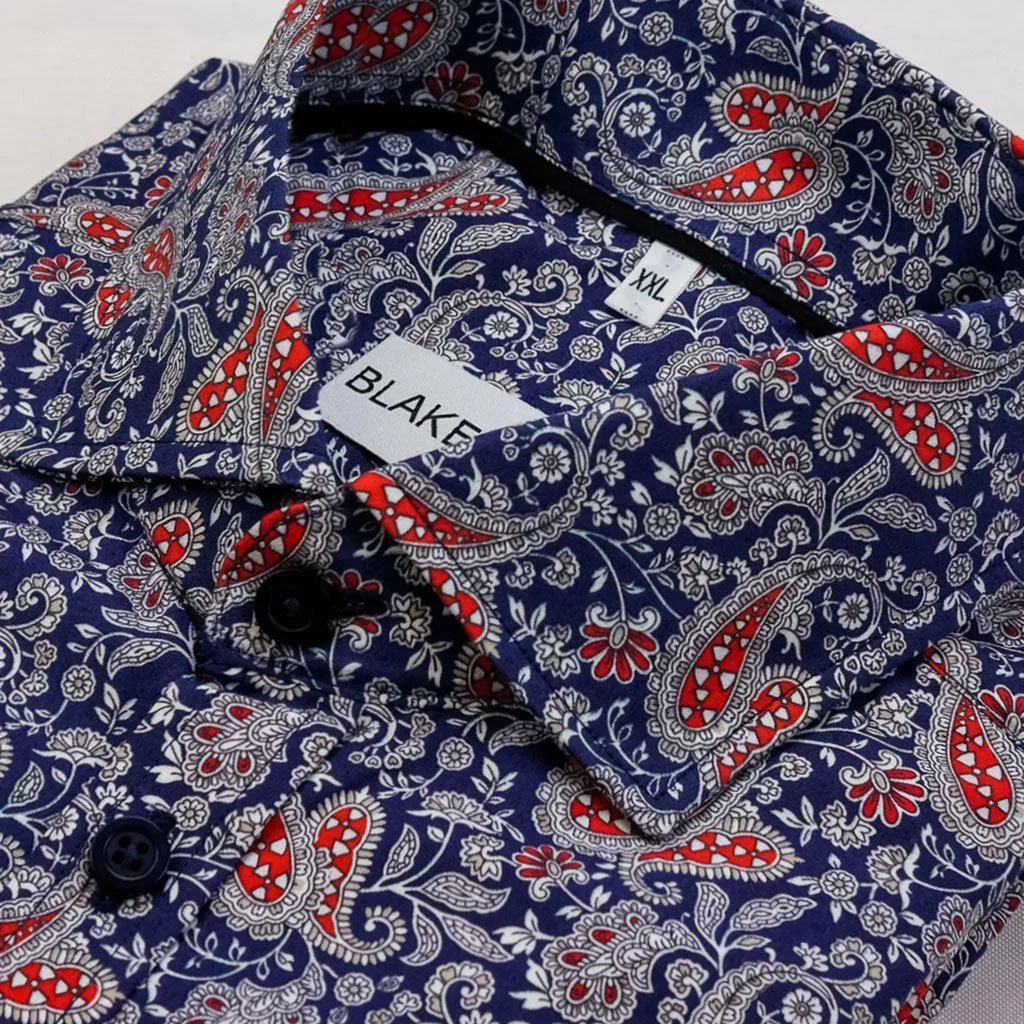 Radioactive Paisley Shirt