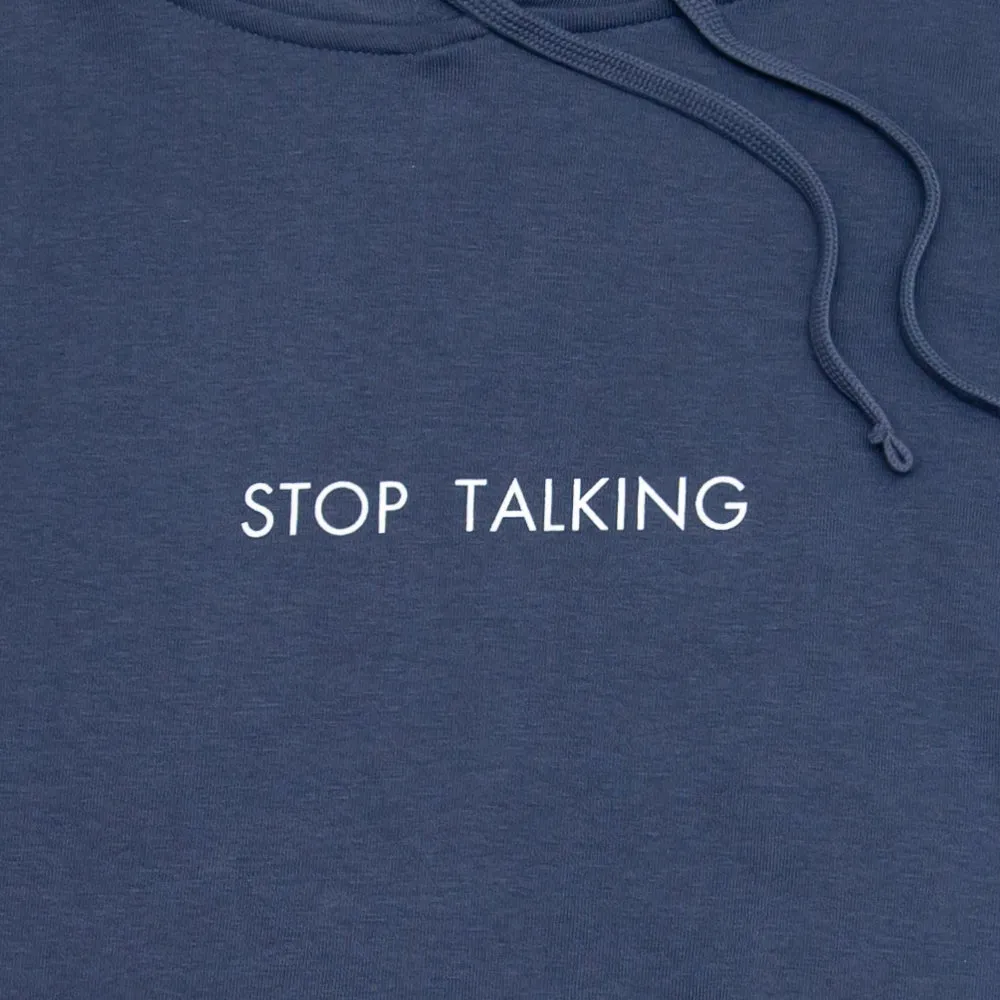 Stop Talking Women's French Terry Hoodie