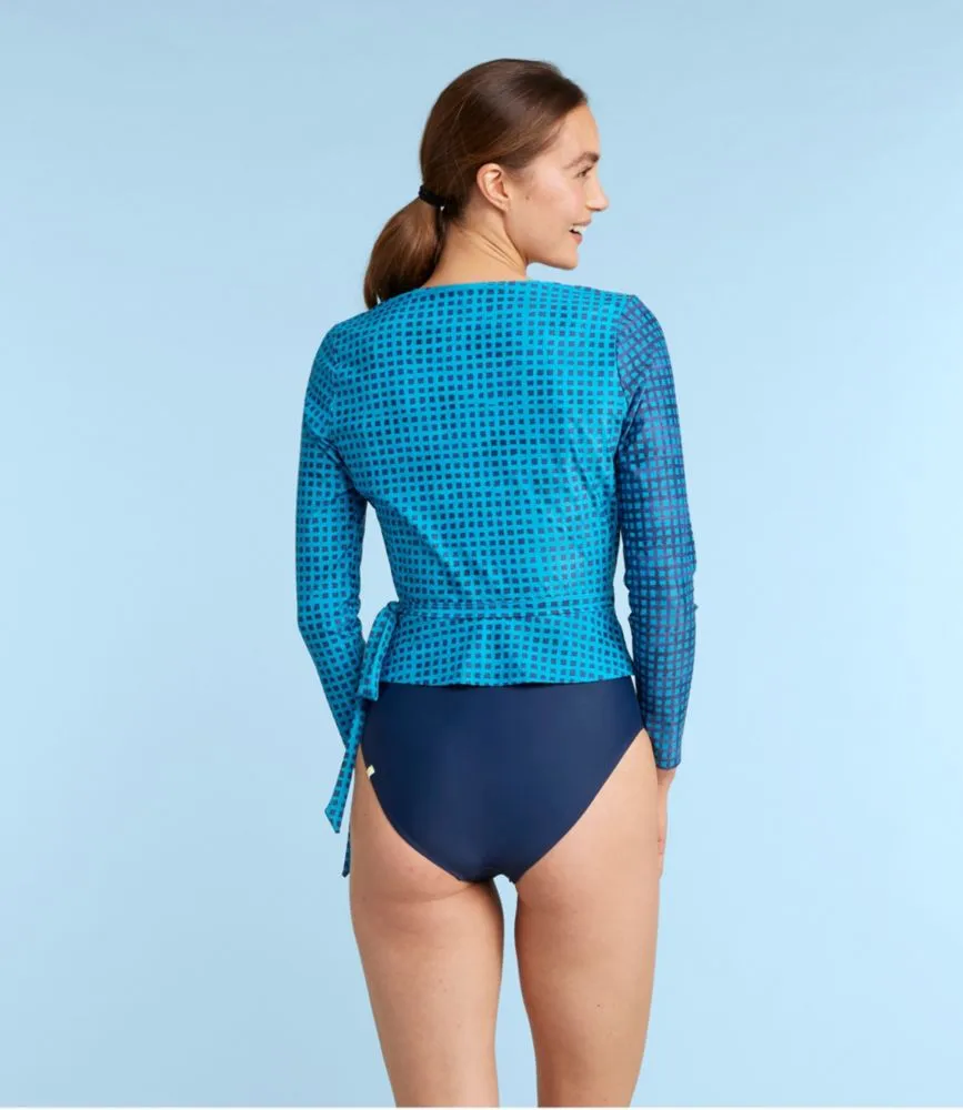 Women's L.L.Bean x Summersalt The Perfect Wrap Long Sleeve Cover-Up